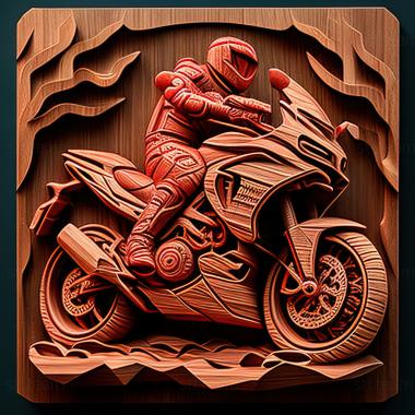 3D модель Ducati Multistrada Touring (STL)